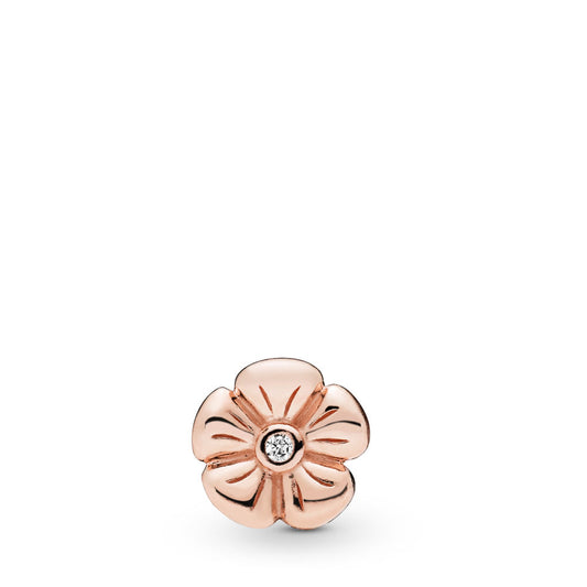 Pandora Petite Element Romantic Flower Charm 787898CZ