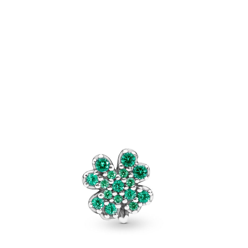 Pandora Petite Element Four-Leaf Clover Sparkling Green 797867NRG