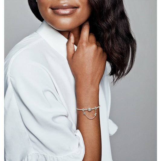 Catenina di sicurezza Pandora Farfalle Luminose 797865CZ