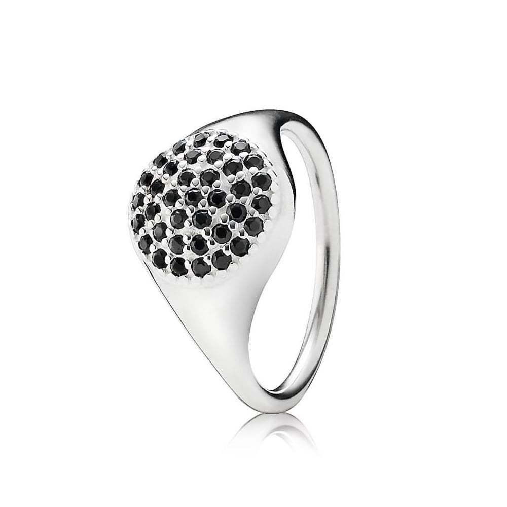 Pandora Cocktail Pavé Black Ring 190888NCK