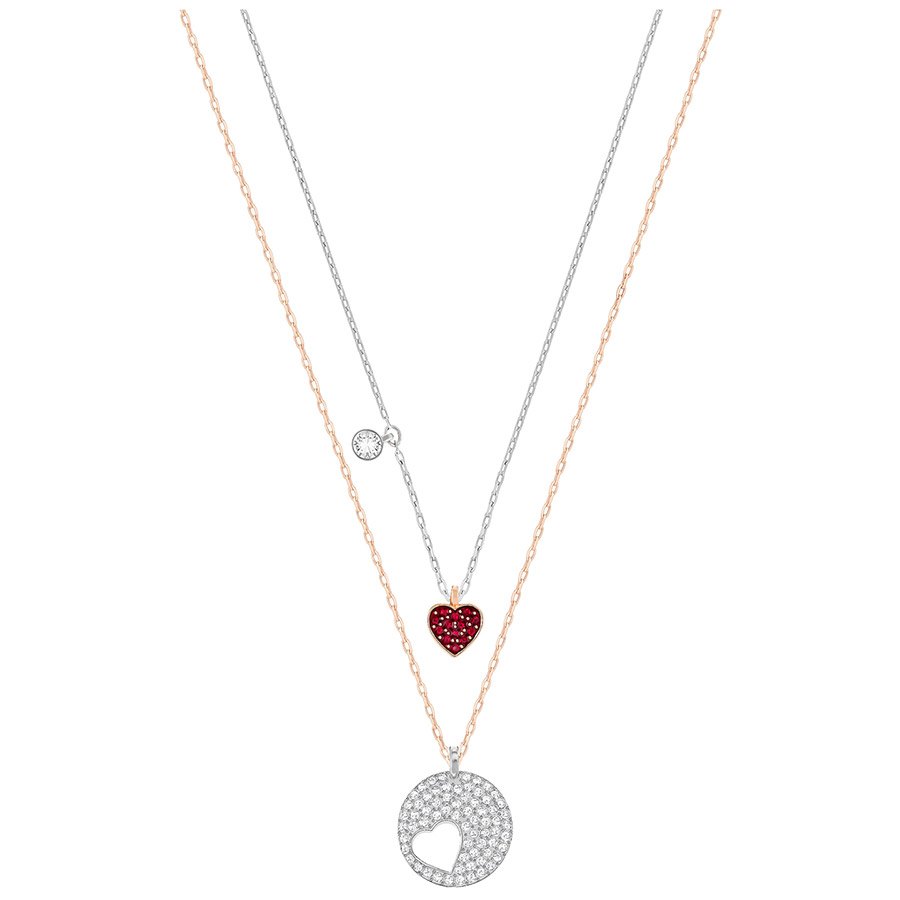 Swarovski Crystal Wishes Heart Pendant Set 5255351