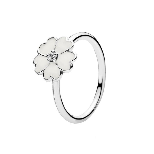 Anello Pandora Primula Bianca 190931EN12