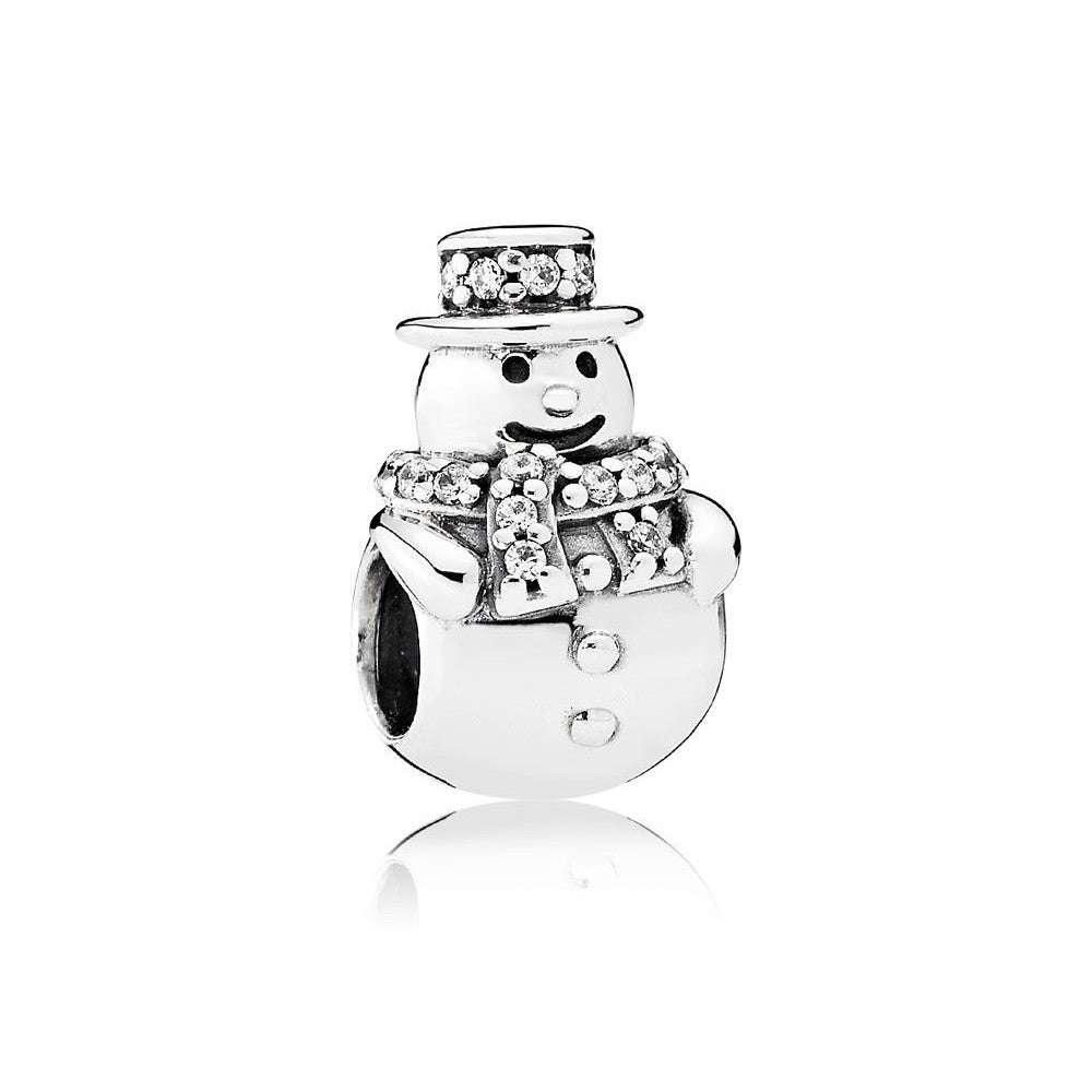 Charm Pandora Pupazzo di Neve 792001CZ