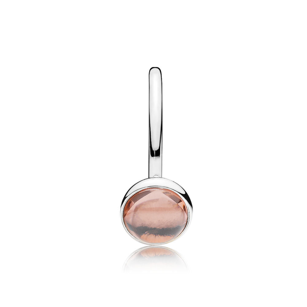 Anello Pandora Goccia Poetica Rosa Antico 191027NBP