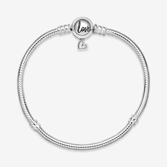 Bracciale Pandora Snake Con Fermaglio A Cuore 598698C00