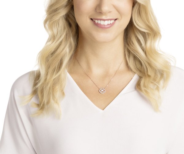 Swarovski Sparkling Dance Flower necklace 5392759