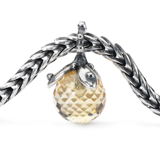 Bead Trollbeads Pendente con Quarzo Citrino TAGBE-00211