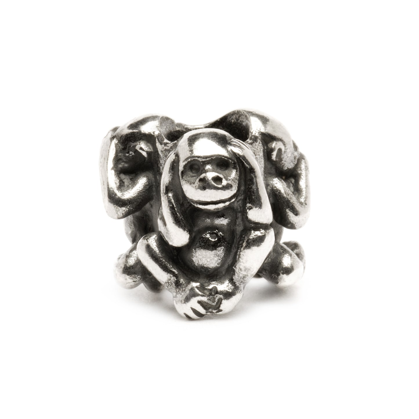 Bead Trollbeads Three Monkeys TAGBE-20092