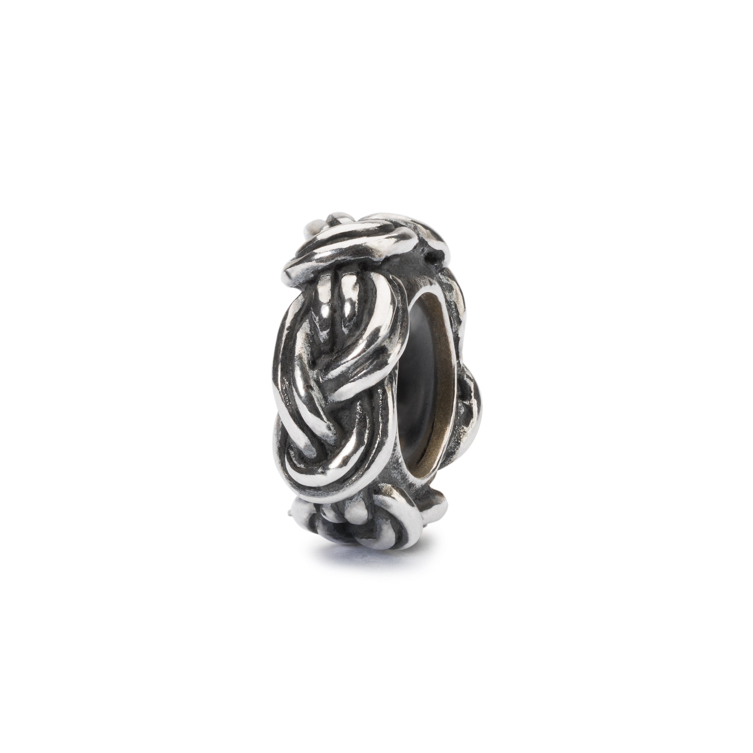 Fermaglio Trollbeads Nodo Savoia In Argento – TAGBE-20201 – Perlina Ferma (STOP) – Nuovo, Senza Confezione