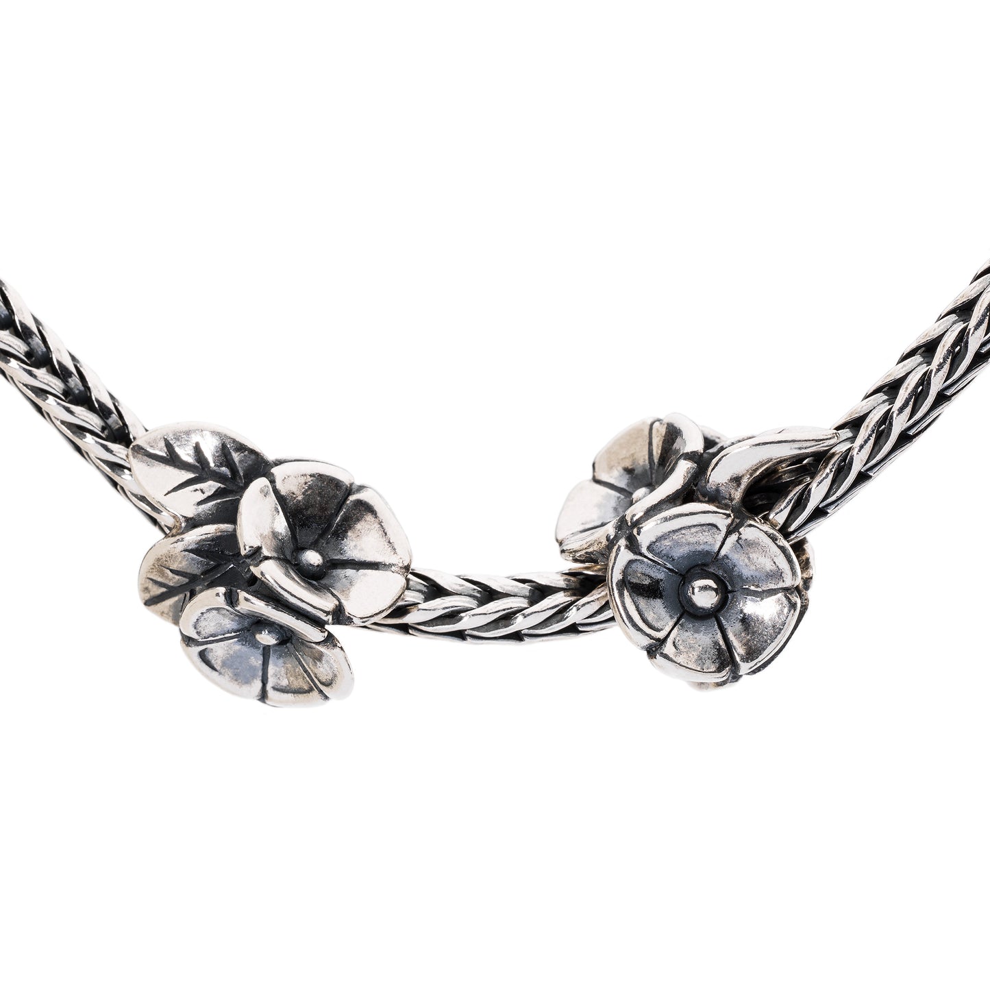 Ciondolo Trollbeads L'Abbraccio dei Fiori TAGPE-00015