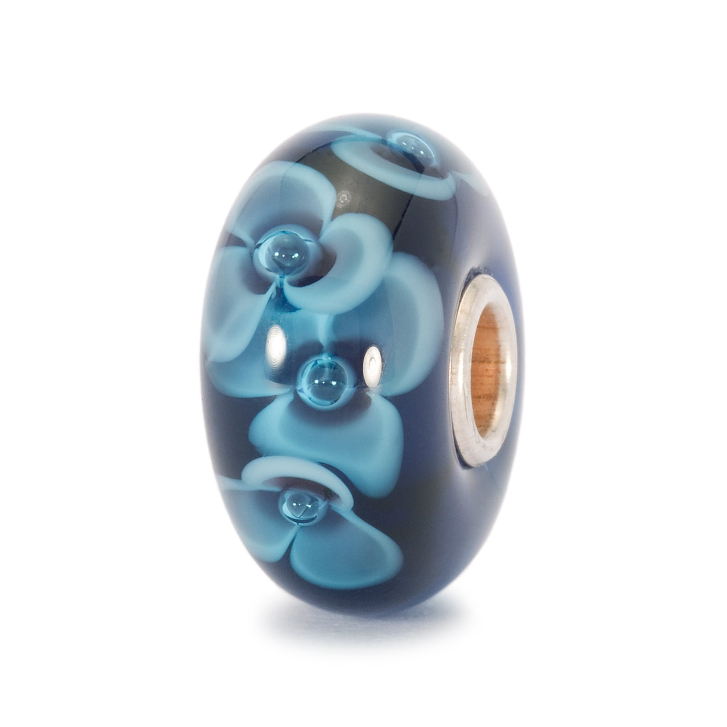 Bead Trollbeads Fiore di Mezzanotte TGLBE-10096