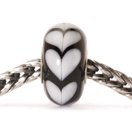 Bead Trollbeads Cuore Bianco TGLBE-10251