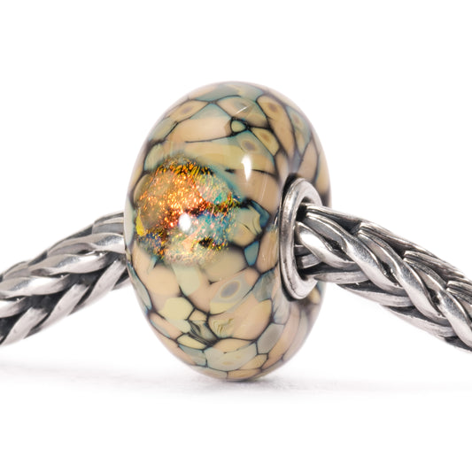 Bead Trollbeads Mosaico di Fiori Neri TGLBE-20055
