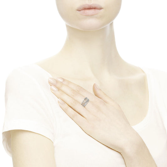 Anello Pandora Tiara Con Cuori 190958CZ