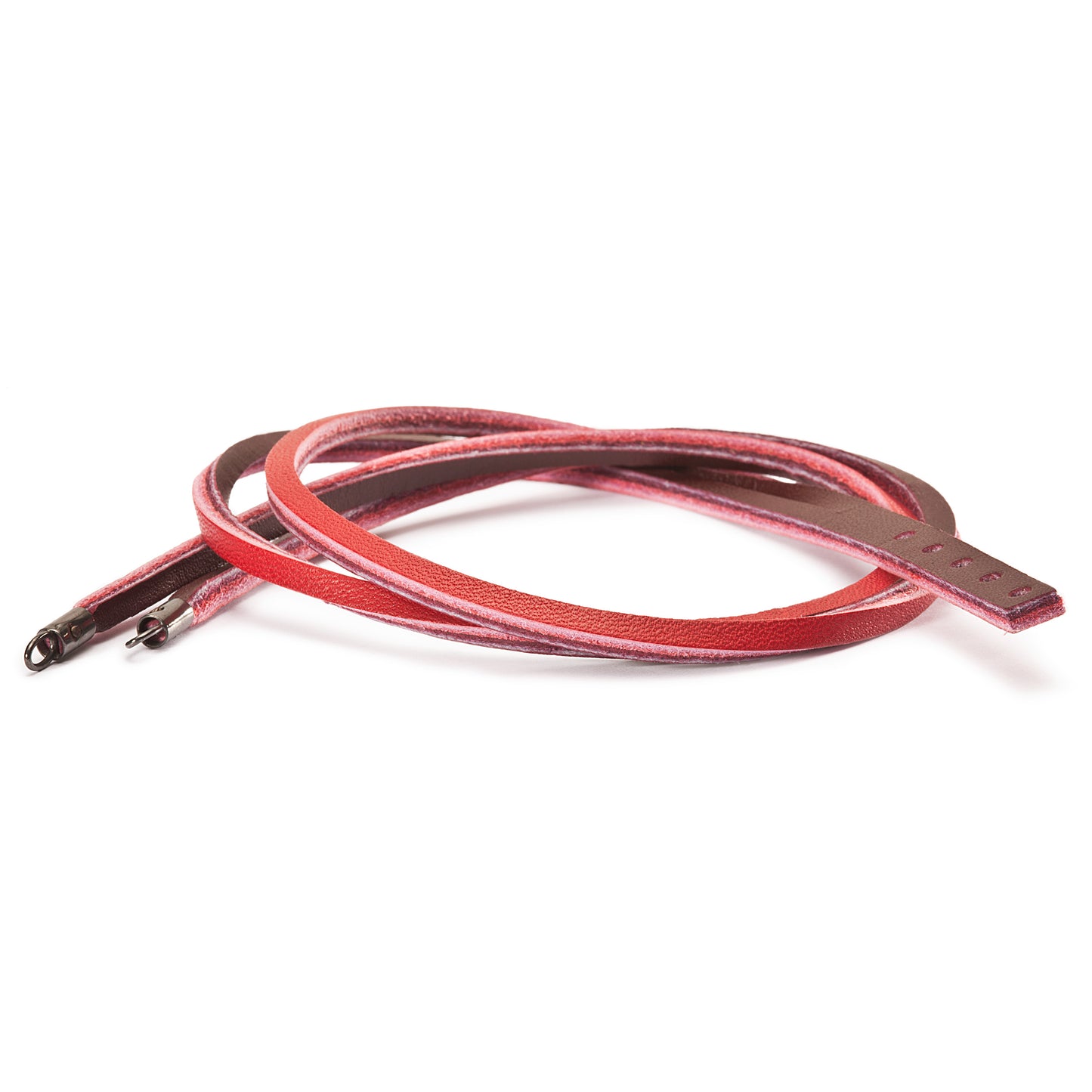 Bracciale Trollbeads Bracciale in Cuoio Rosso/Bordeaux 36 cm TLEBR-00022