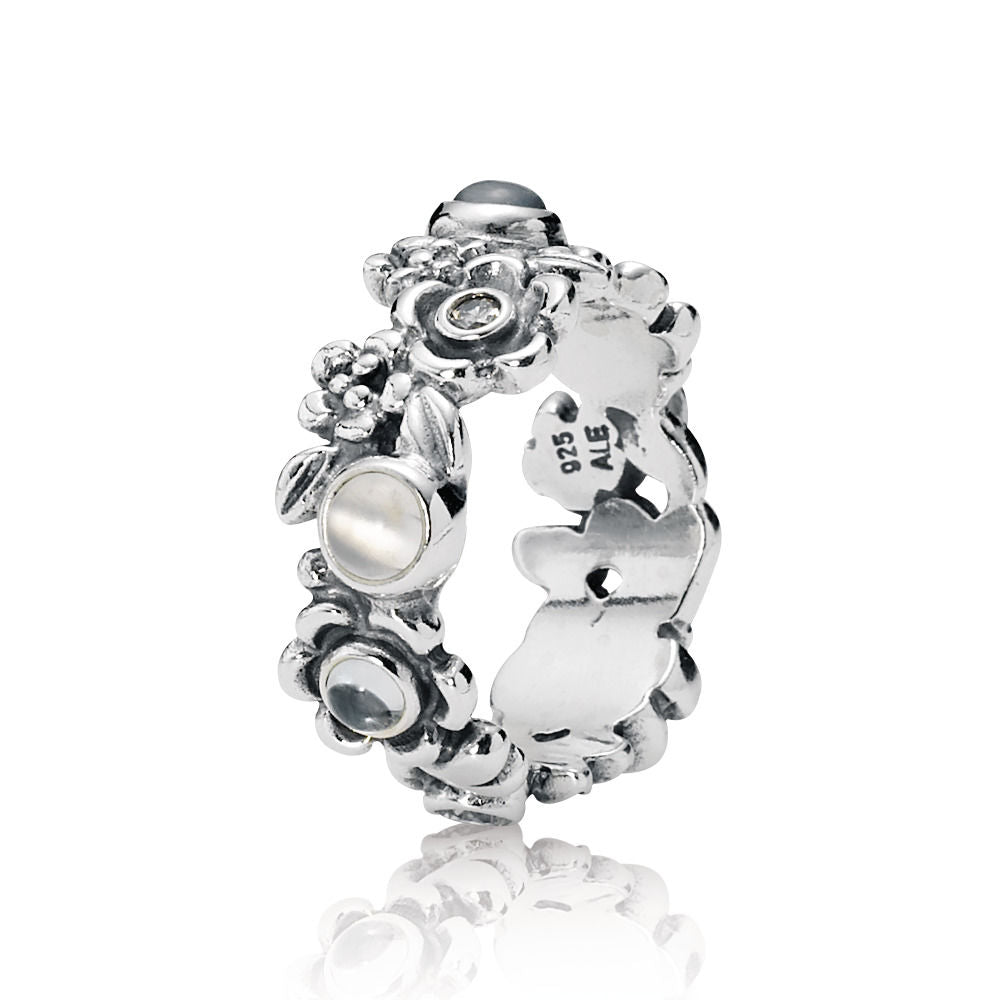 Pandora Topaz Flowers Ring 190121BTP
