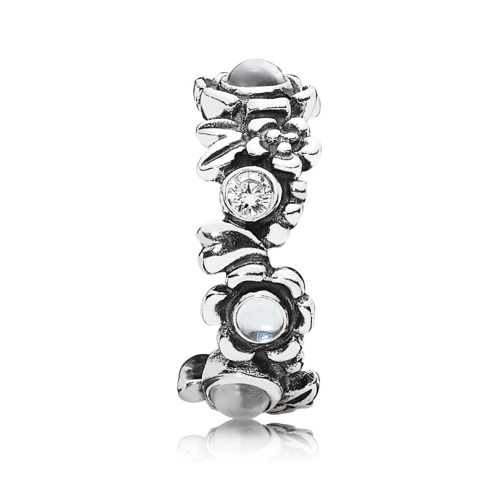 Pandora Topaz Flowers Ring 190121BTP