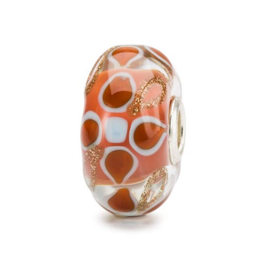 Bead Trollbeads Fantasia di Fiori Corallo TGLBE-20137