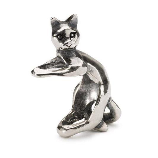 Collana Trollbeads Gatto Giocoso TAGBO-01379