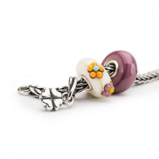 Bead in vetro Sogno viola THUN by Trollbeads® - Sei magica TGLBE-00192EC