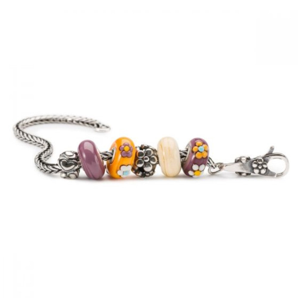 THUN Orange Bouquet Glass Bead by Trollbeads® - Share the Happiness TGLBE-20143EC