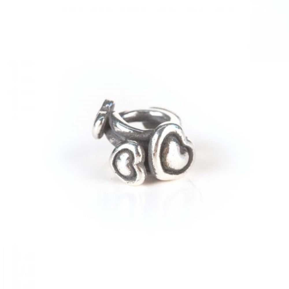 Bead in argento anello intreccio di cuori THUN by Trollbeads® - Per un amore eterno TAGBE-10243EC