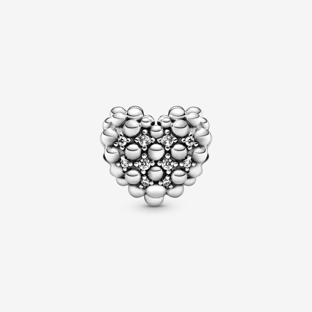 Charm Pandora Con Cuore Scintillante Di Perle 798681C01