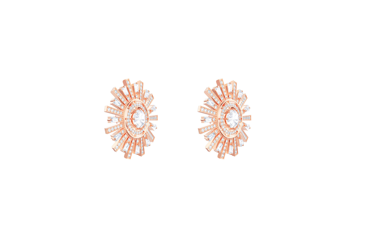 Swarovski Sunshine Clip Earrings 5464833
