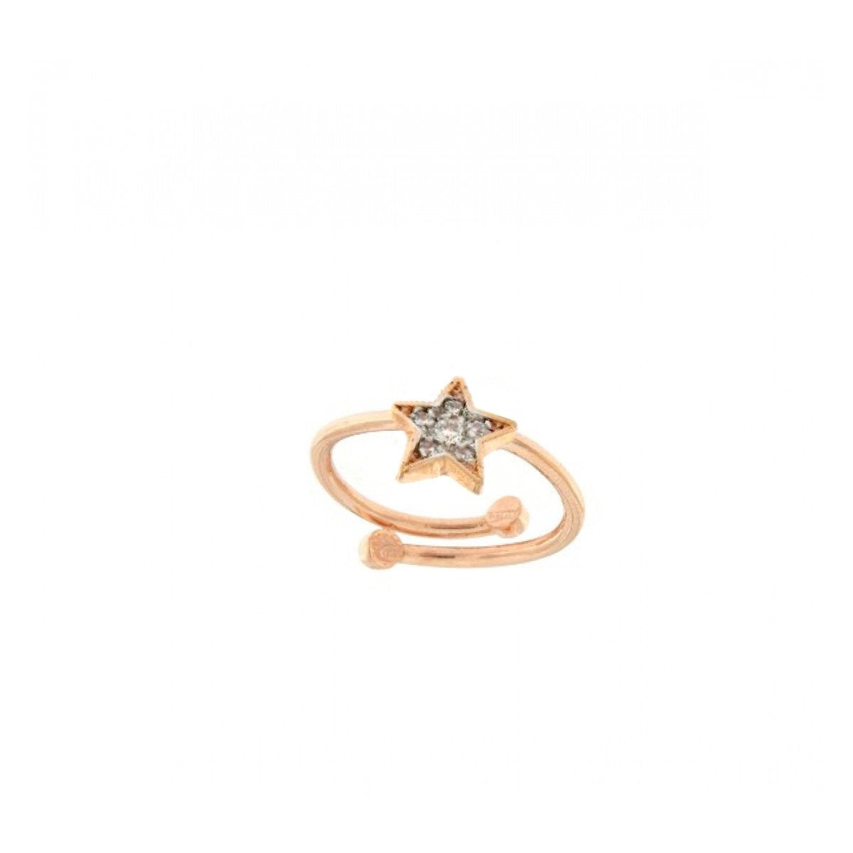Anello Aperto Zirconi Rue des Mille ANZ002_STE