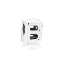 Charm Pandora Alfabeto B 797456