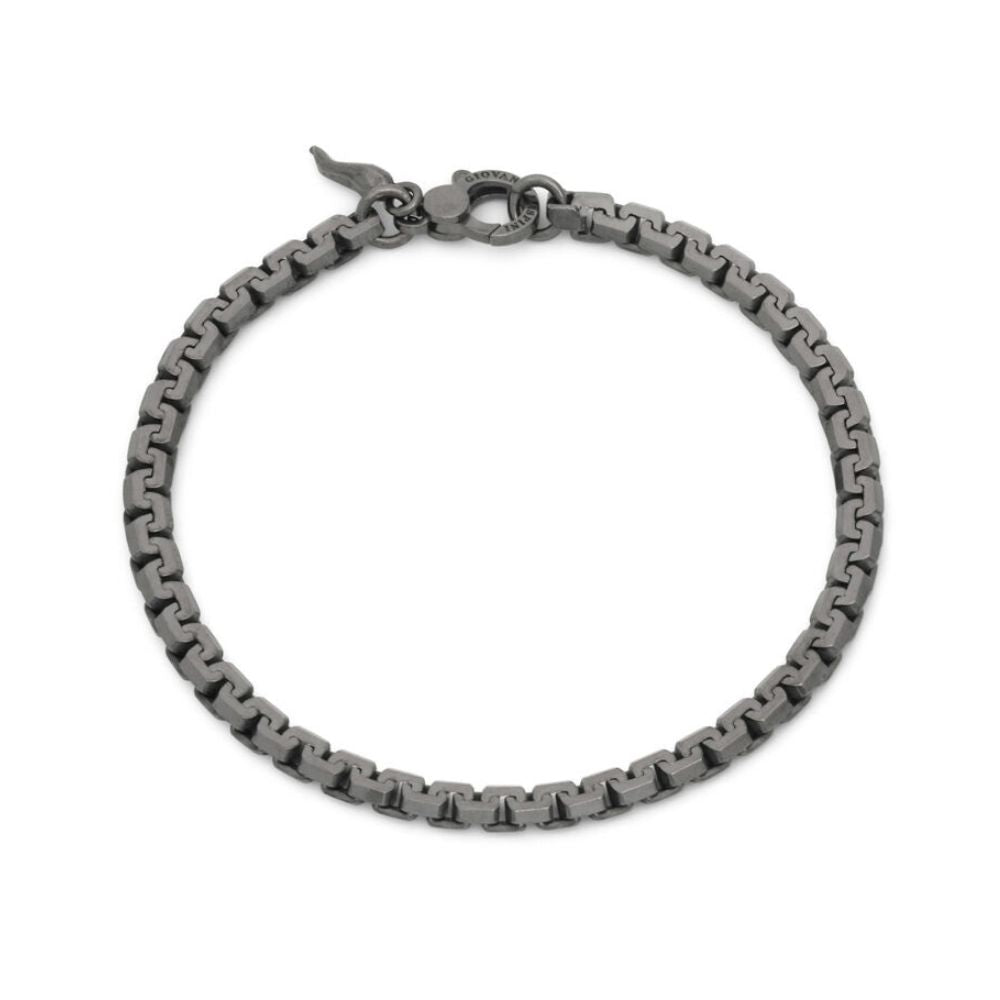 Bracciale maglia greca black Giovanni Raspini 12400