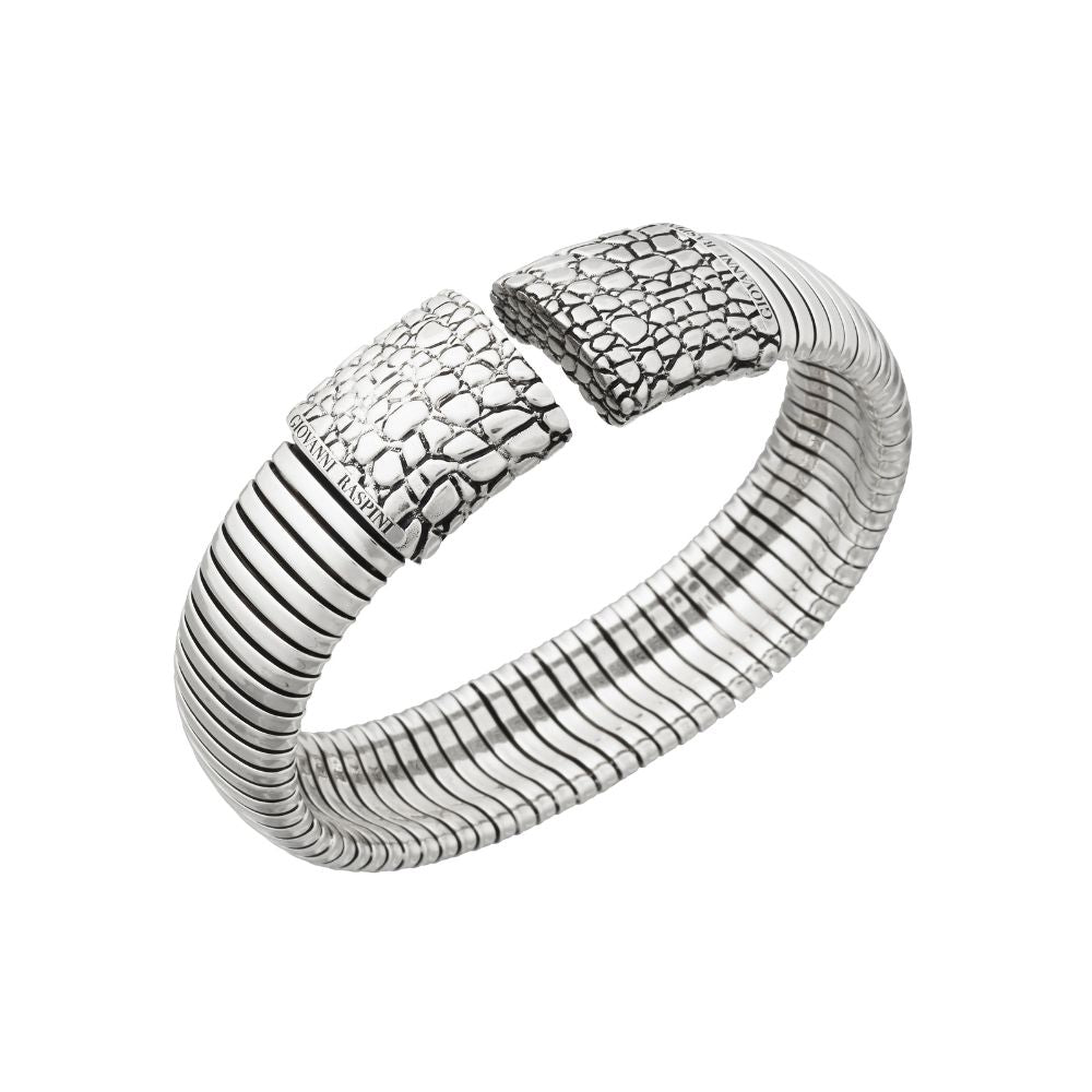 Bracciale tubogas croco grande Giovanni Raspini 12326