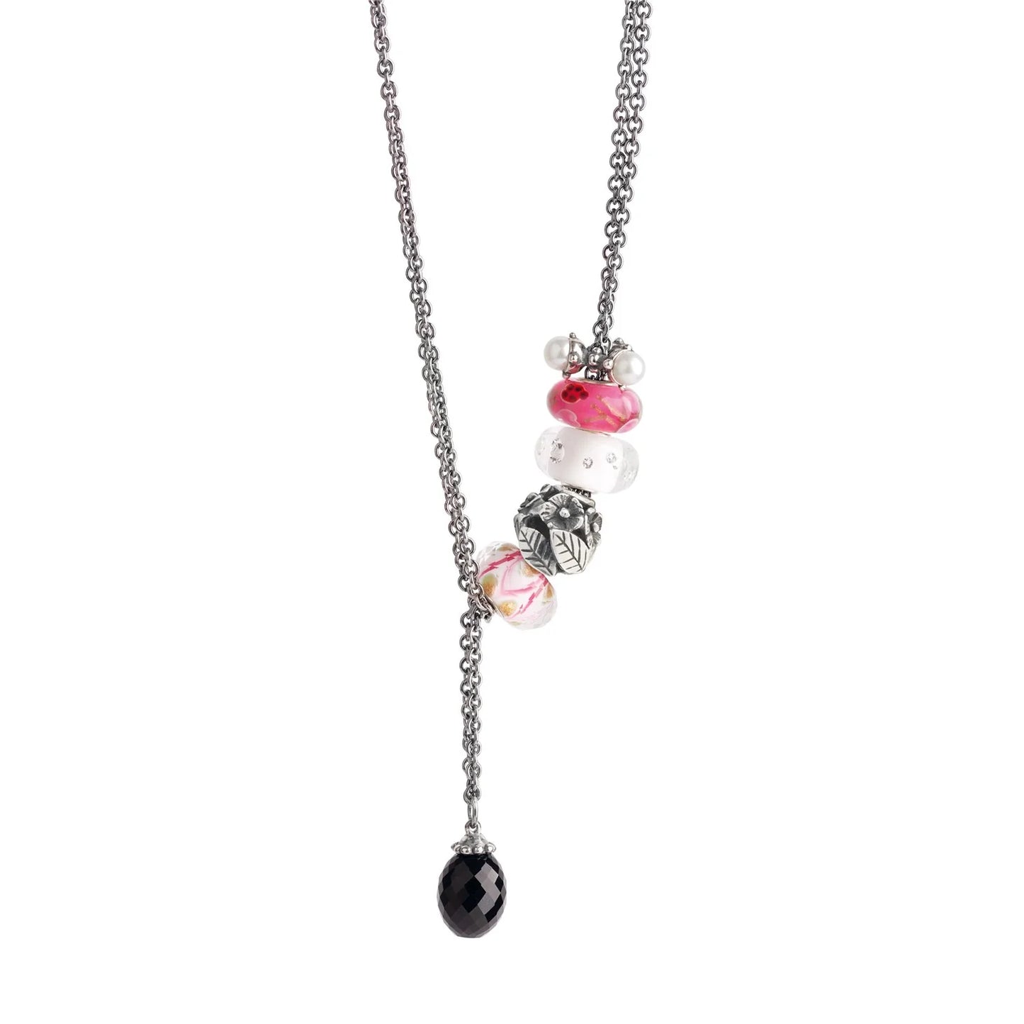 Trollbeads Fantasy Necklace with Peacock Pearl