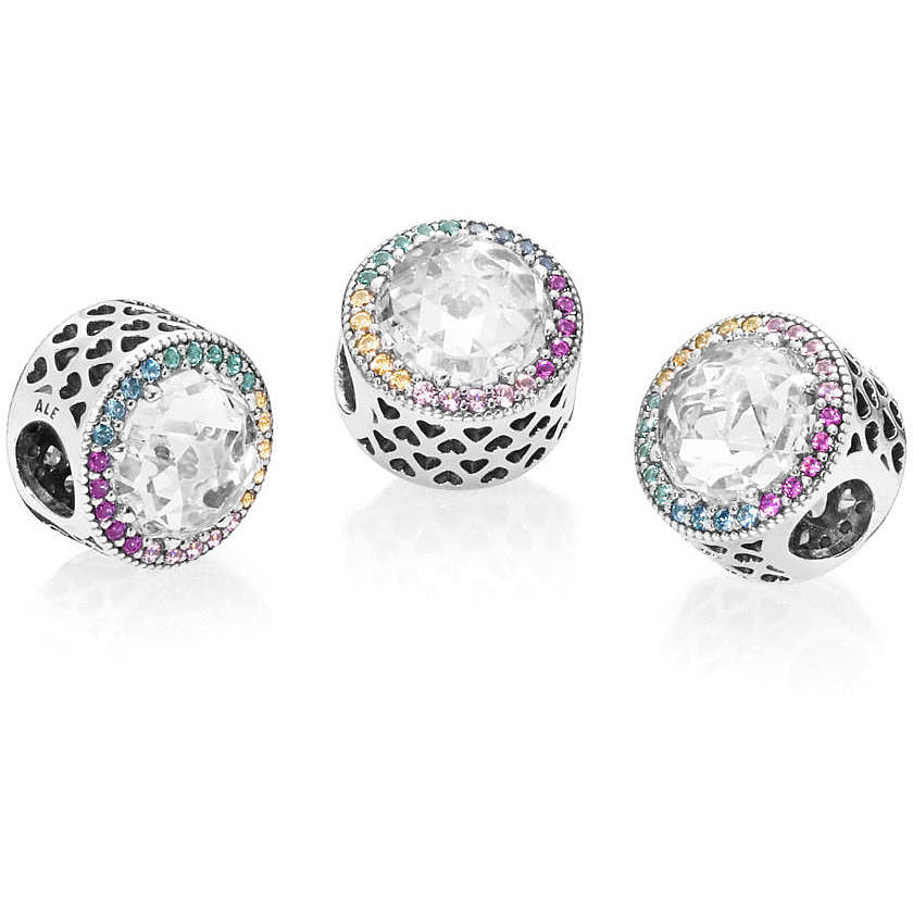 Pandora Rainbow Radiant Heart Charm 791725CZMX