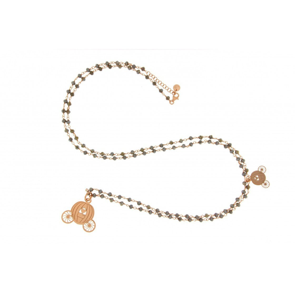 Collana Rue des Mille I Sogni Son Desideri Carrozza CL-VITT-NERO-CAR