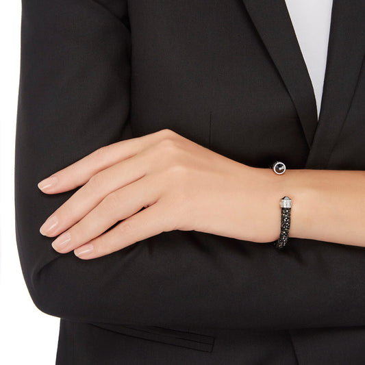 Bracciale Rigido Swarovski Crystaldust Nero