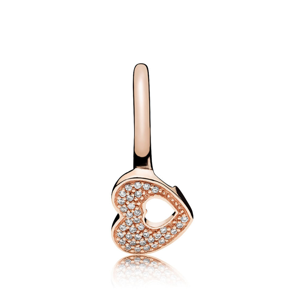 Pandora Sparkling Heart Ring 186550CZ