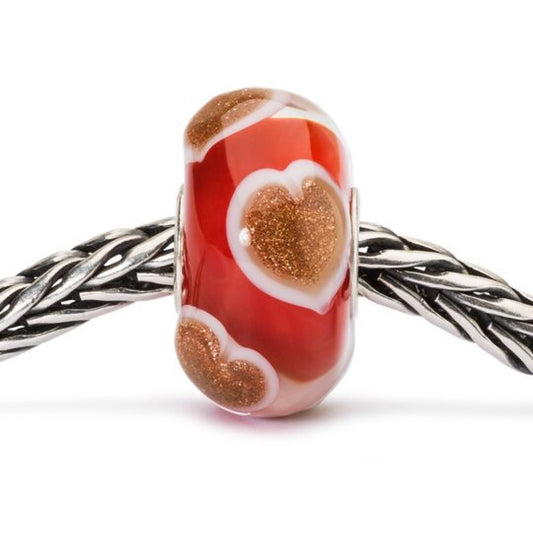 Bead Trollbeads Cuori Gioiosi TGLBE-20093