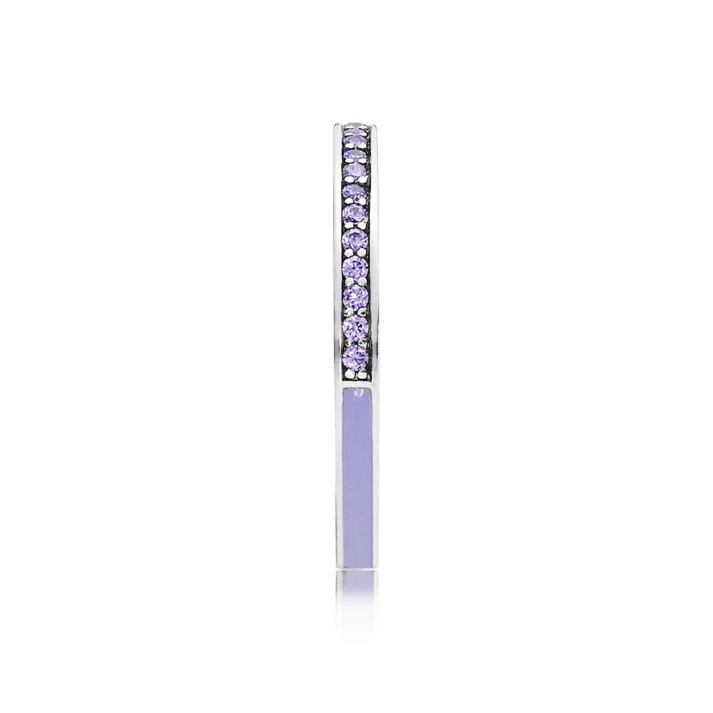 Pandora Radiant Hearts Purple Ring 191011ACZ