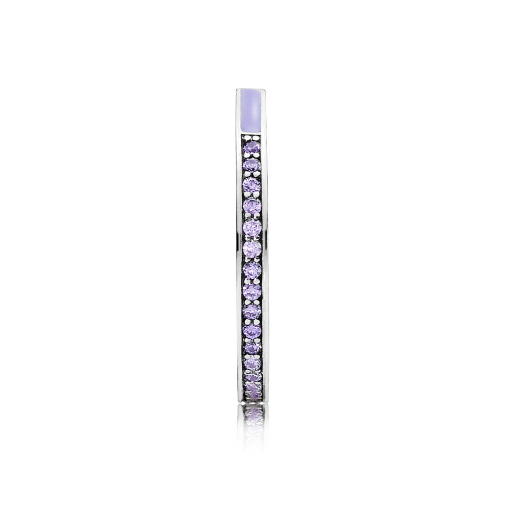Pandora Radiant Hearts Purple Ring 191011ACZ