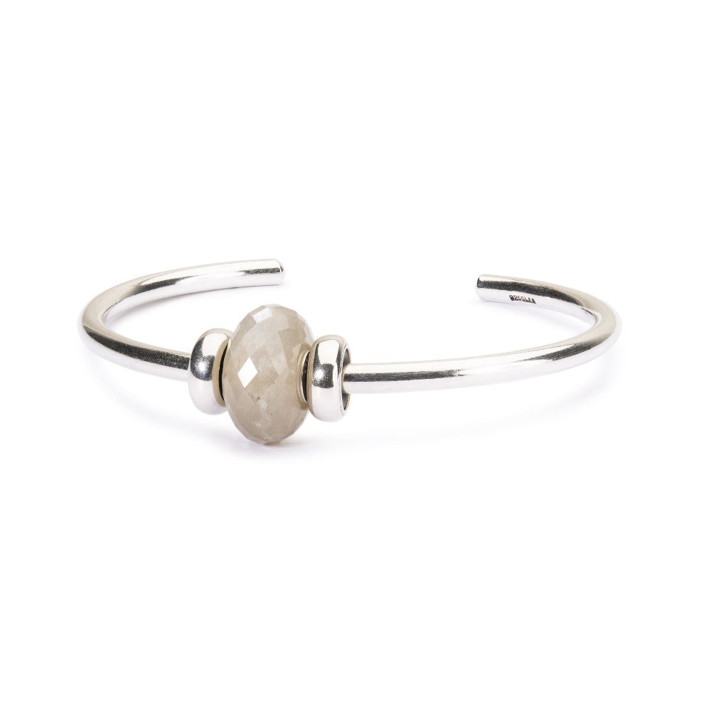 Trollbeads Gray Moonstone Bangle