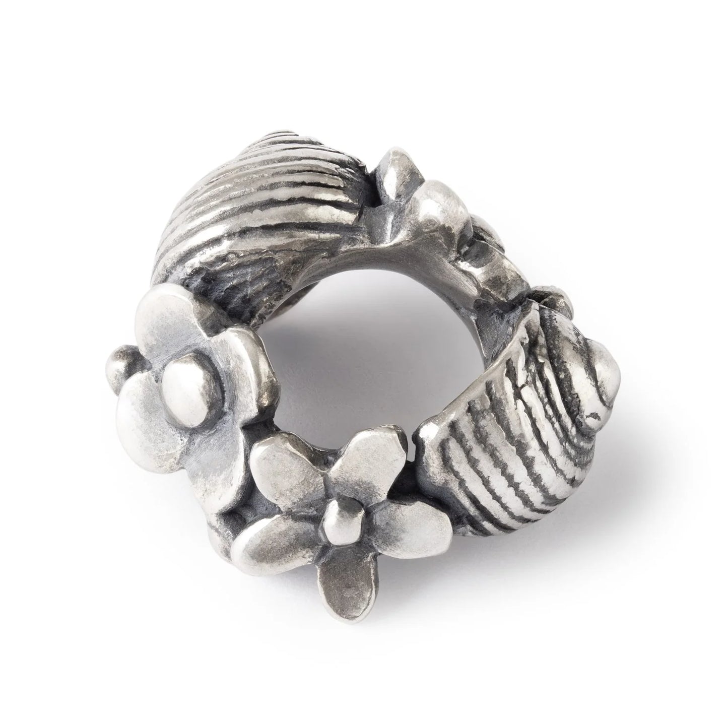 Silver Bead Ring Butterfly in Flight THUN by Trollbeads® - I Love Freedom TAGBE-10242EC