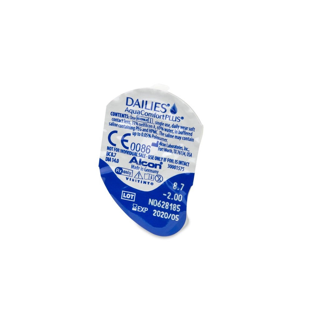 Lenti a contatto Giornaliere Dailies AquaComfort Plus (90 Lenti)