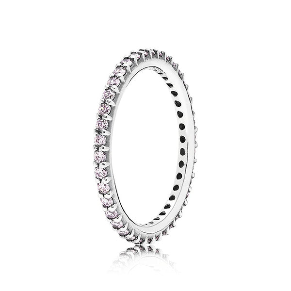 Pandora Eternity Ring Pink 190903PCZ