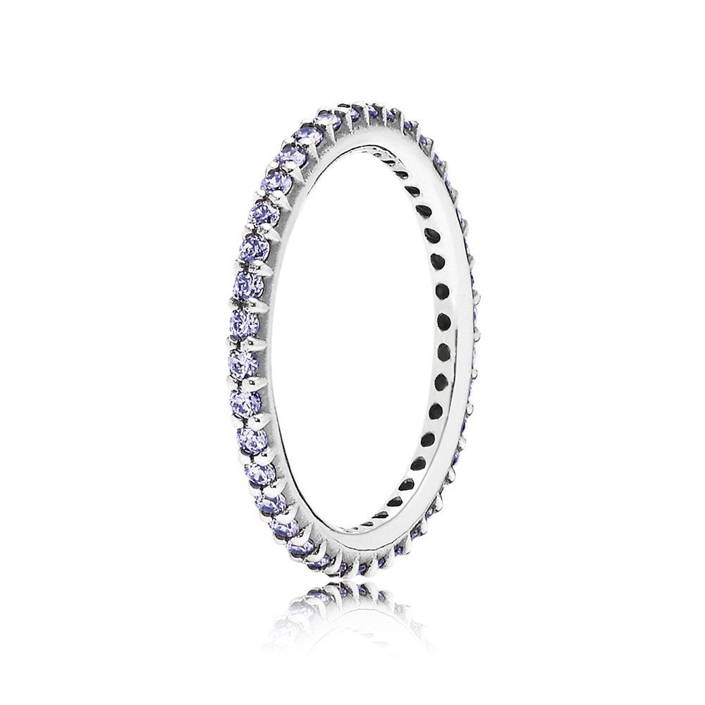 Pandora Purple Eternity Ring 190903ACZ