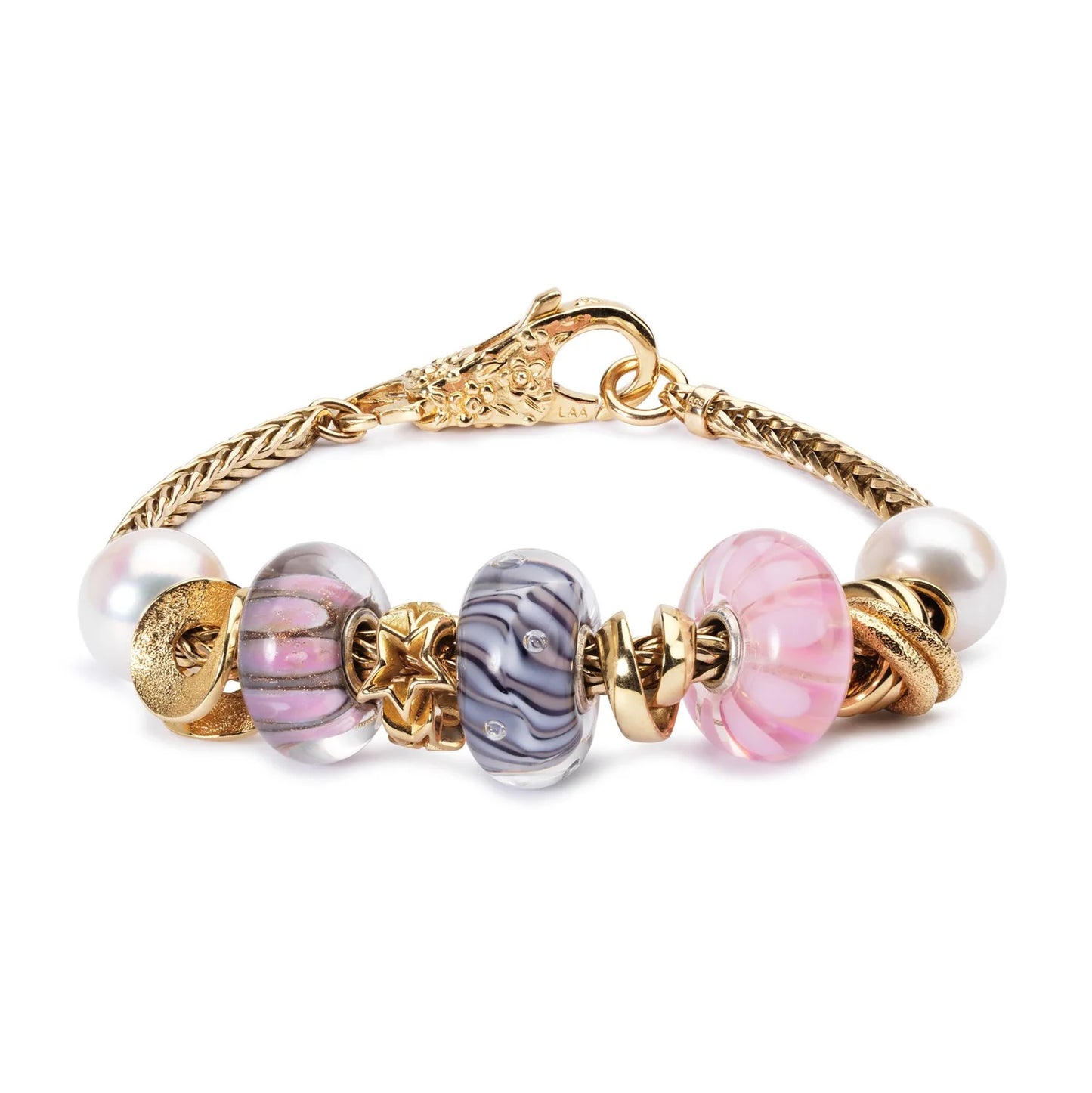 Chiusura Trollbeads Merletto Oro TAULO-00005