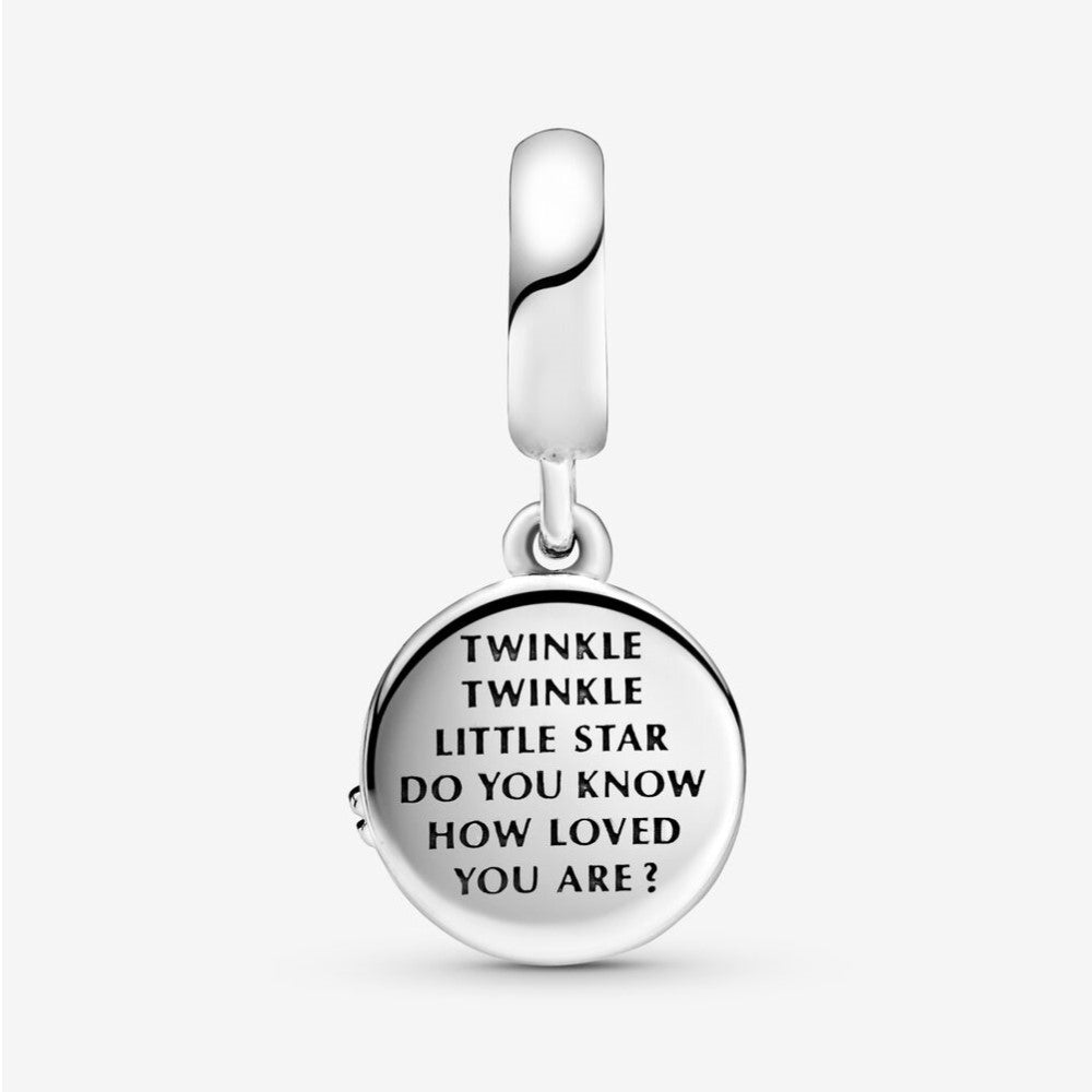 Charm Pendente Pandora Cicogna e Stelle Scintillanti 798895C01