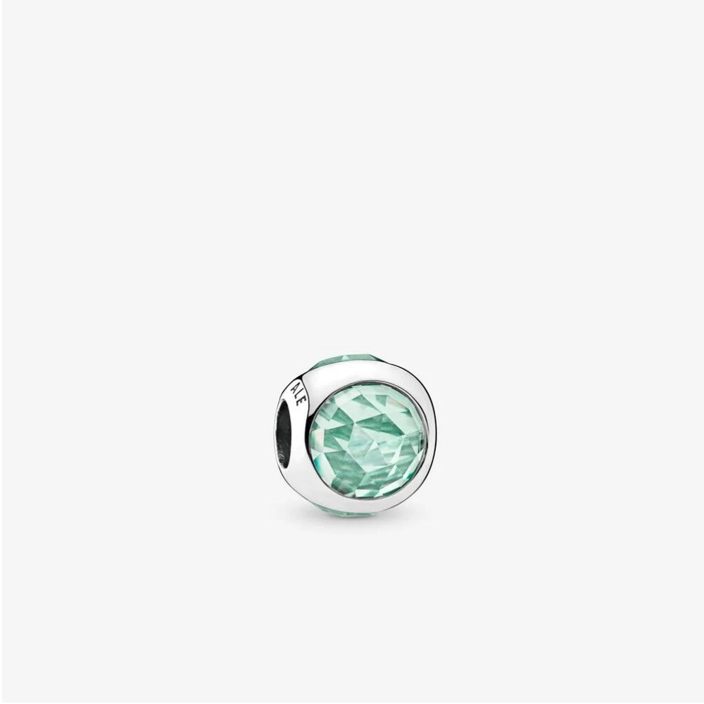 Pandora Charm Sparkling Ice Green Drop 792095NIC