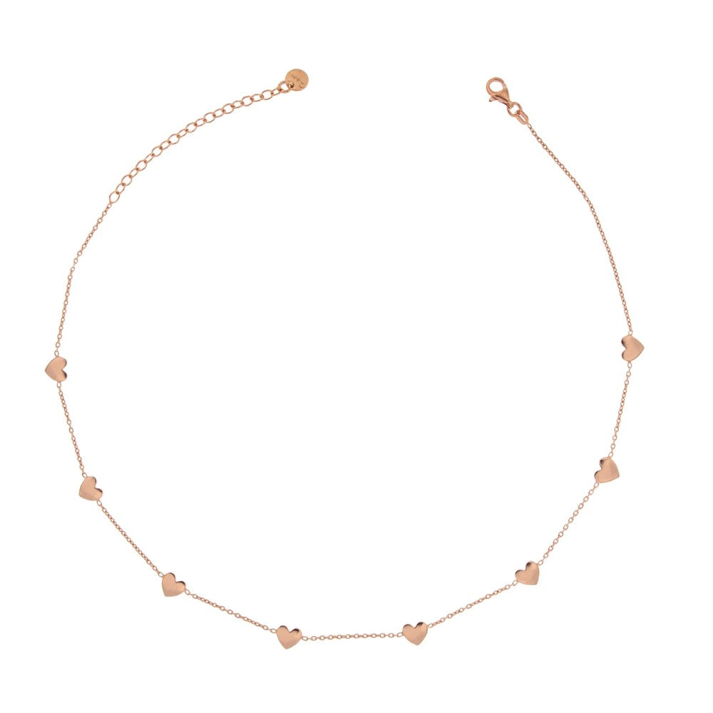 Girocollo Catenella Rue Des Mille 8 Cuori GR-CAT8SOGG
