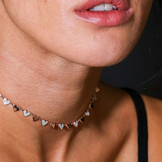 Girocollo Rue Des Mille Cuori Alternati GR-ALT-CUO